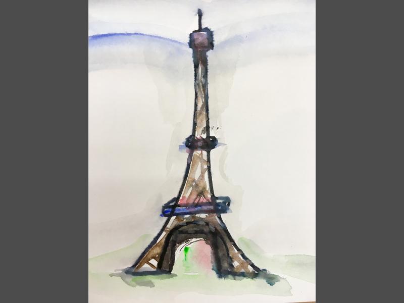 Eiffelturm pur